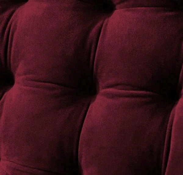 Mom's Moon Soft Velvet Chair Pad/Chair Cushion for Rocking Chair /Office/ Home in Outdoor and Indoor /Resting on Floor Set of 1 ( 18 x 50 Inch Maroon) - Maroon